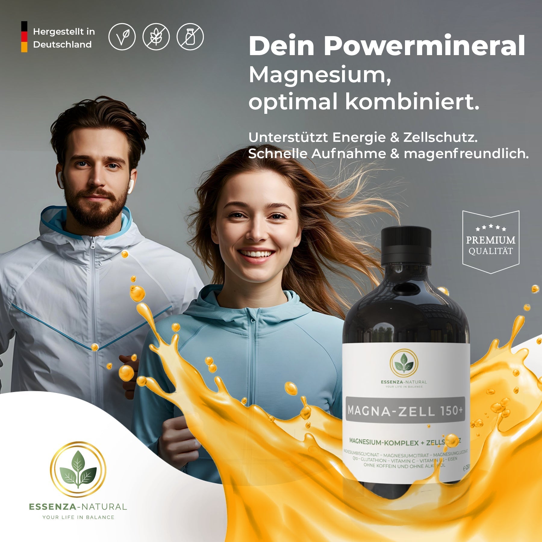 ESSENZA-NATURAL informiert: Warum Magnesium unverzichtbar ist – und wie Du jetzt 10 % sparst! MAGNA-ZELL 150+ inklusive Zellschutz