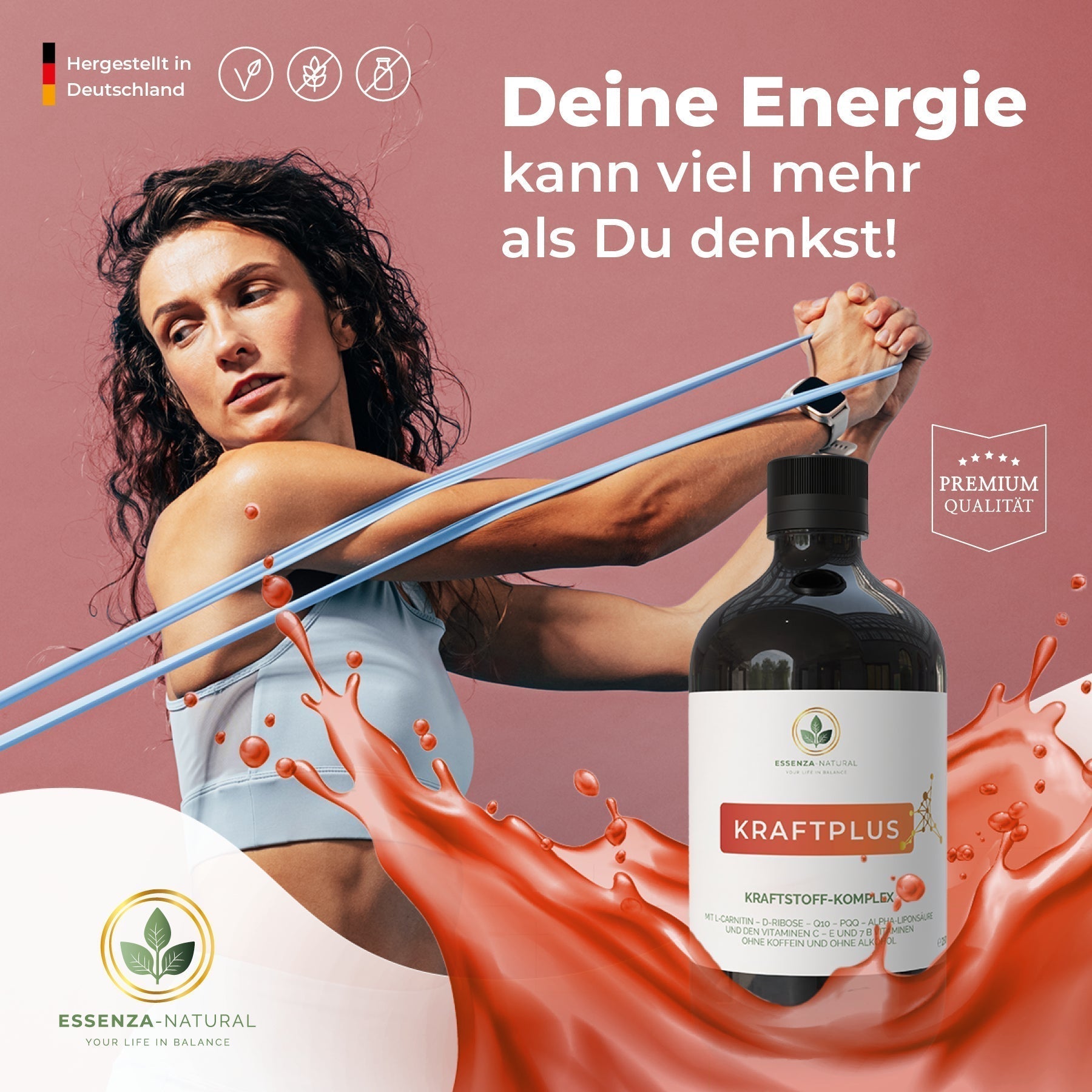 ESSENZA-NATURAL informiert: Bye-bye Urlaubspfunde – mit KRAFTPLUS & 20 % Rabatt!