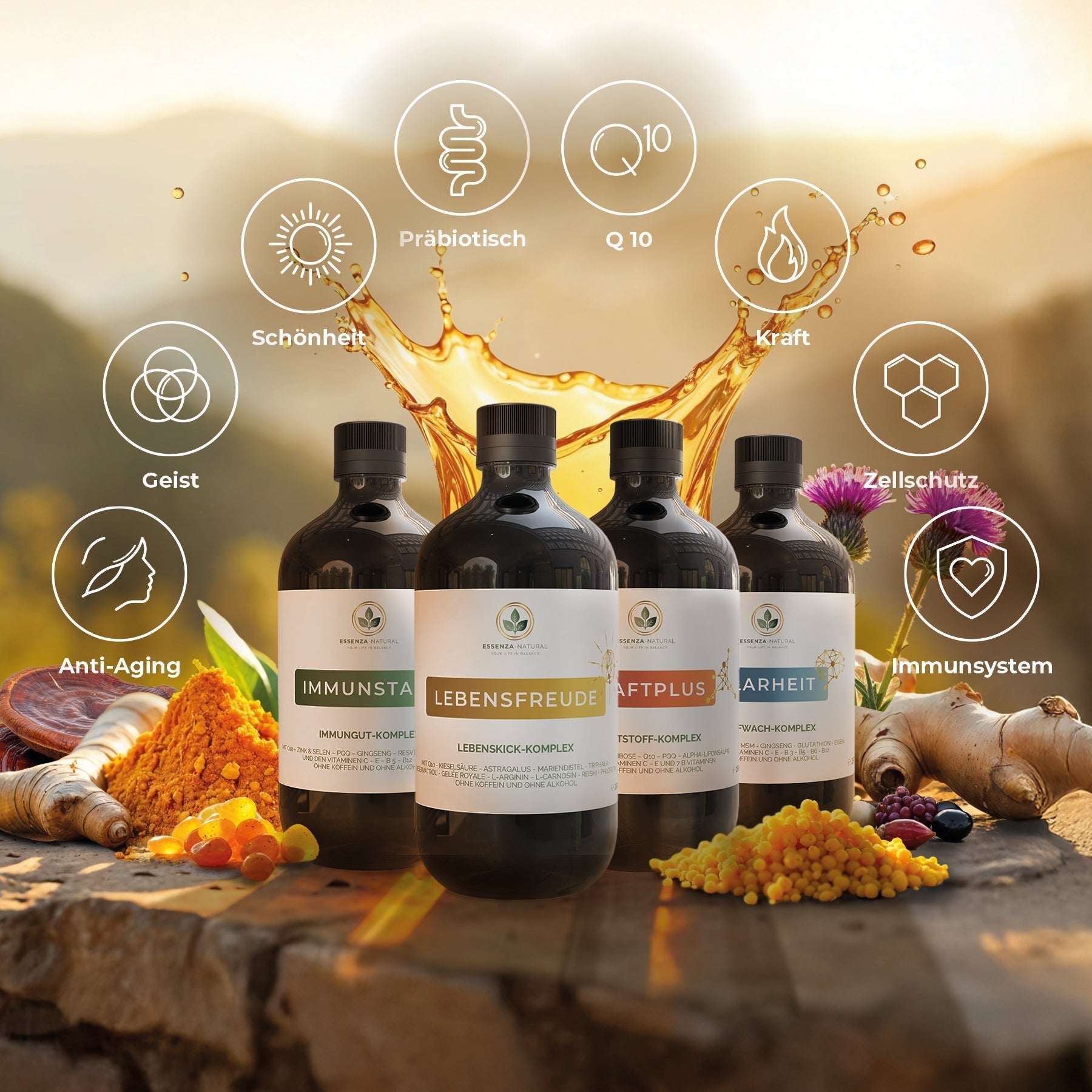 ESSENZA-NATURAL informiert: Warum flüssige Nährstoffe besser wirken! Erfolg