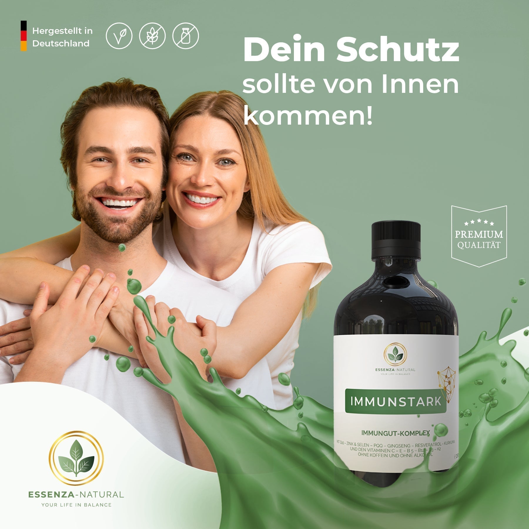 IMMUNSTARK –  Stärke Dein Immunsystem - natürlich & effektiv! Jetzt mit 20% Rabatt
