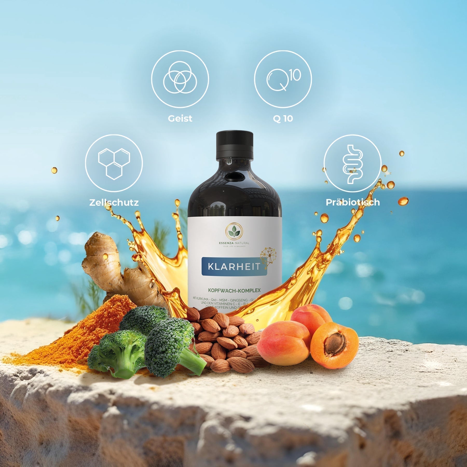 KLARHEIT – Premium-Komplex zur Unterstützung der mentalen Leistung, Agilität und Performance!