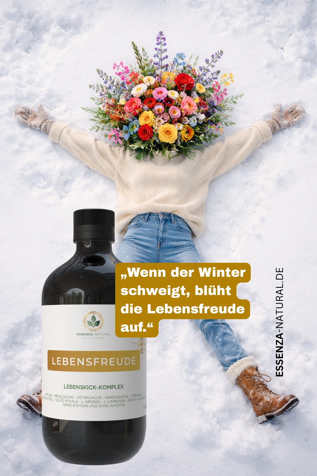 ESSENZA-NATURAL informiert: Wenn der Winter geht, blüht Deine LEBENSFREUDE auf!