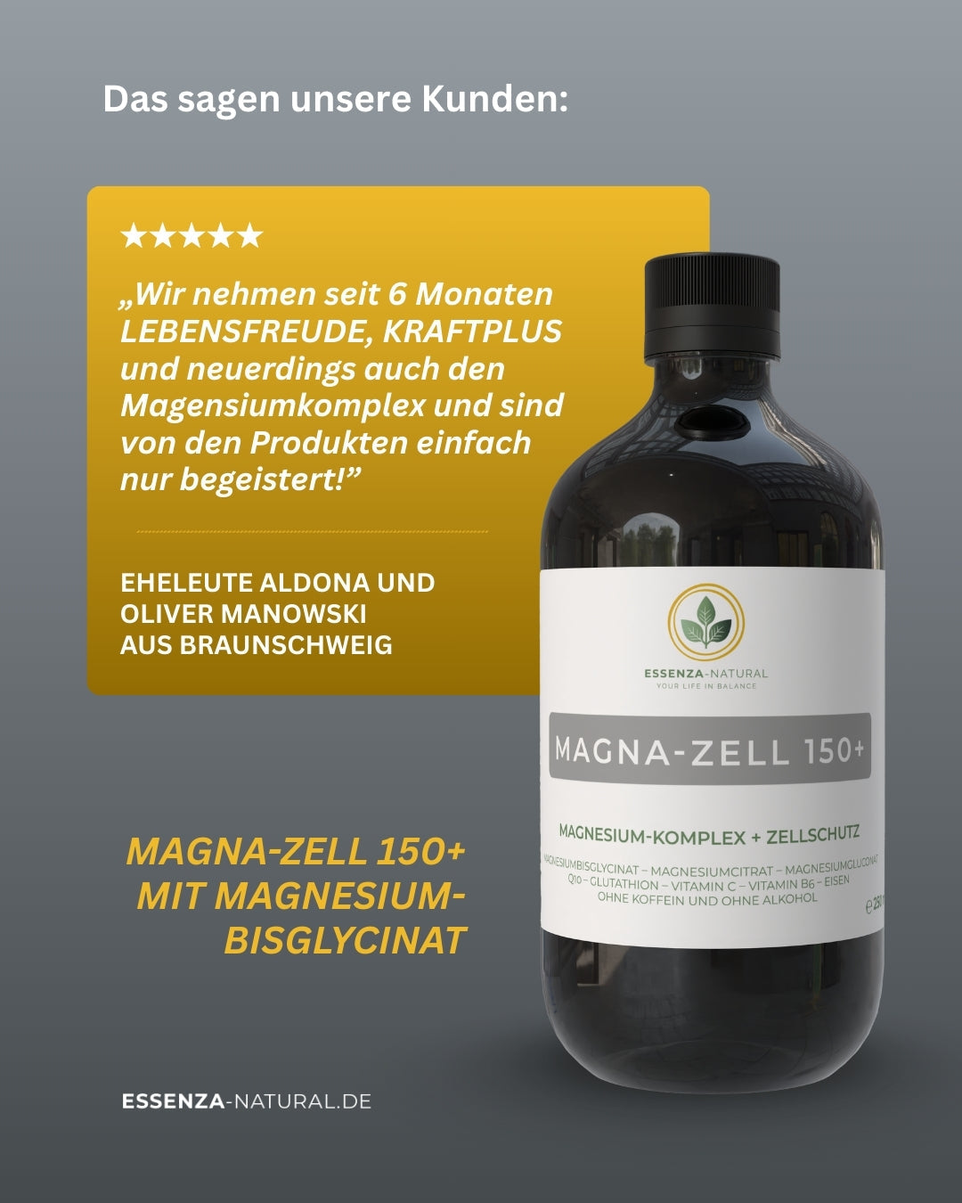 ESSENZA-NATURAL informiert: Das sagen unsere Kunden!